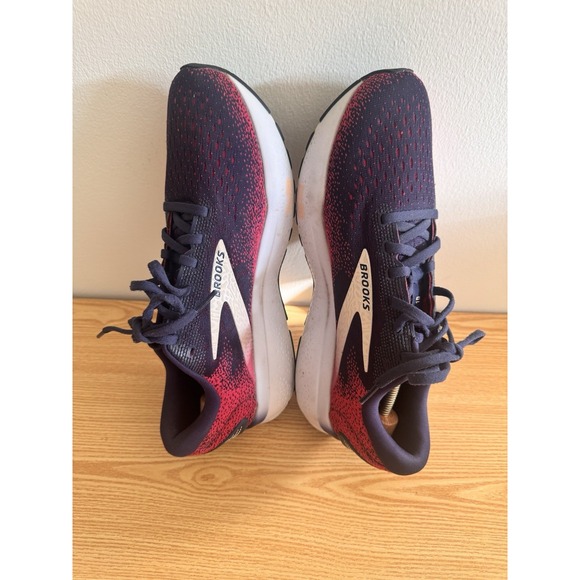 Brooks Women's Sz 10.5 2A Ghost 16 Peacoat Raspberry Apricot Running Shoes - Picture 4 of 8